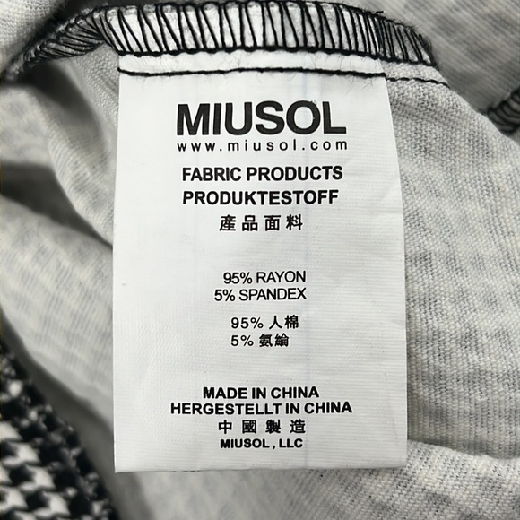 MIUSOL Retro Pin-Up Girl Sexy Secretary Stretch Sheath Dress Houndstooth Check - Picture 9 of 9